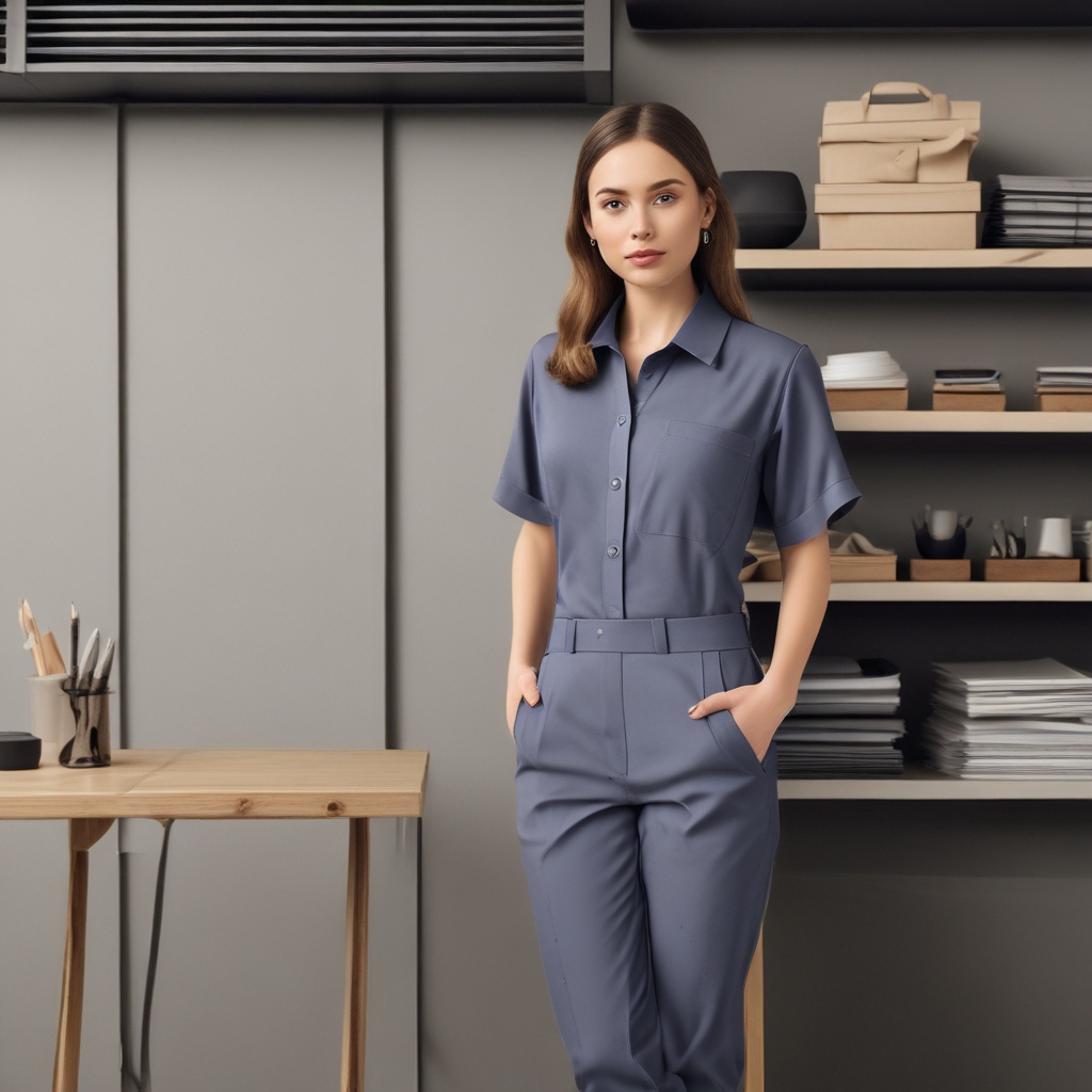 Durable and stylish work uniform